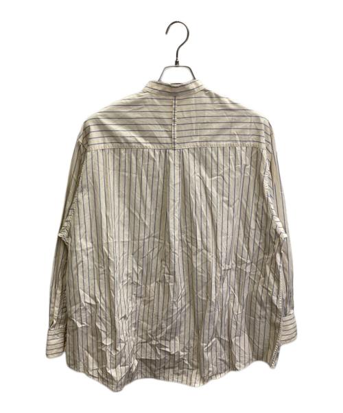 TODAYFUL（トゥデイフル）TODAYFUL (トゥデイフル) Stripe Over Shirts ベージュ サイズ:Ｆの古着・服飾アイテム