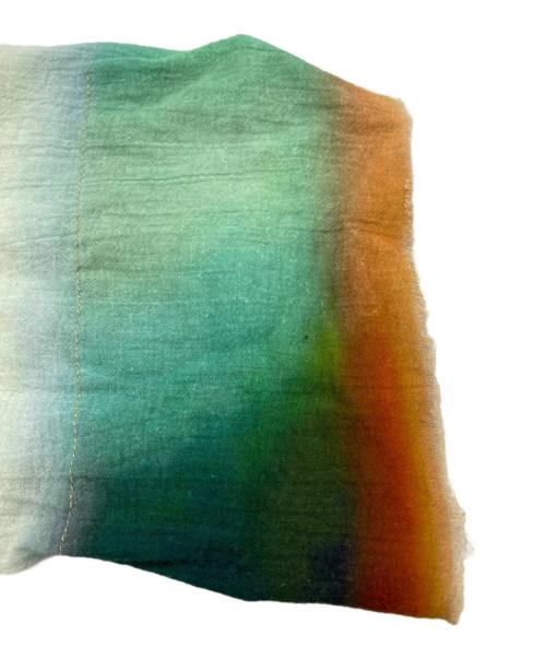 PAMM（パム）PAMM (パム) 「たしかそこにあった夜」グラフィックガーゼトップス グリーン サイズ:Fの古着・服飾アイテム