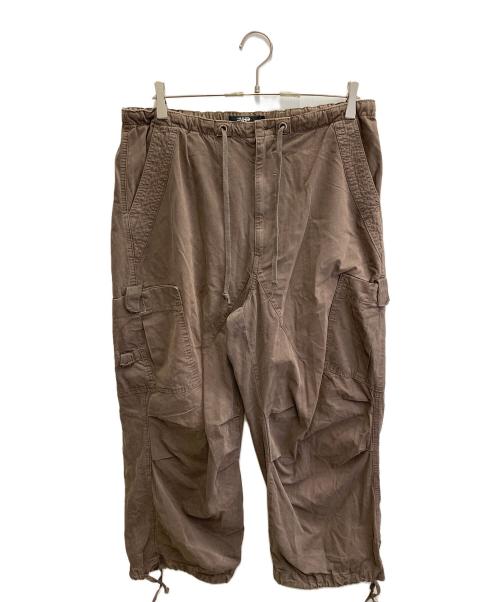 Jaded London（ジェイデッドロンドン）JADED LONDON (ジェイデッドロンドン) パラシュートパンツ ブラウン サイズ:Ｍの古着・服飾アイテム