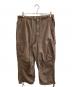JADED LONDON（ジェイデッドロンドン）の古着「パラシュートパンツ」｜ブラウン