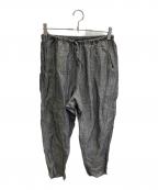 sikutenシクテン）の古着「リネンイージーパンツ」｜グレー