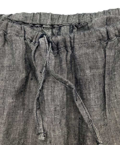 sikuten（シクテン）sikuten (シクテン) リネンイージーパンツ グレー サイズ:Fの古着・服飾アイテム
