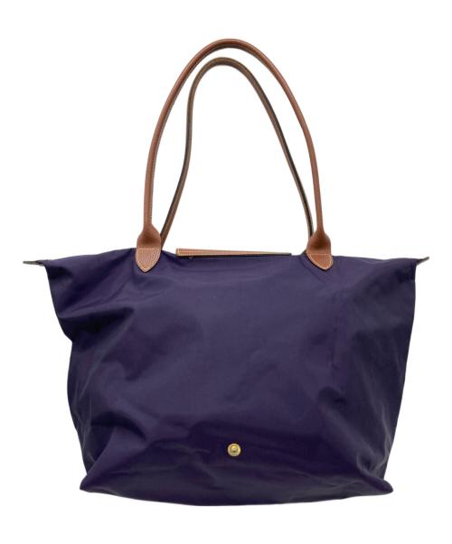 LONGCHAMP（ロンシャン）LONGCHAMP (ロンシャン) トートバッグ パープルの古着・服飾アイテム