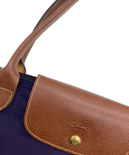 LONGCHAMP（ロンシャン）LONGCHAMP (ロンシャン) トートバッグ パープルの古着・服飾アイテム