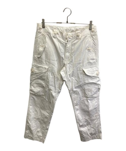 POLO RALPH LAUREN（ポロ・ラルフローレン）POLO RALPH LAUREN (ポロ・ラルフローレン) COMBAT TROUSERS ホワイト サイズ:32/32の古着・服飾アイテム