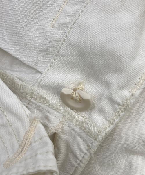 POLO RALPH LAUREN（ポロ・ラルフローレン）POLO RALPH LAUREN (ポロ・ラルフローレン) COMBAT TROUSERS ホワイト サイズ:32/32の古着・服飾アイテム