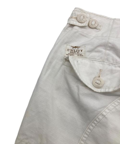 POLO RALPH LAUREN（ポロ・ラルフローレン）POLO RALPH LAUREN (ポロ・ラルフローレン) COMBAT TROUSERS ホワイト サイズ:32/32の古着・服飾アイテム