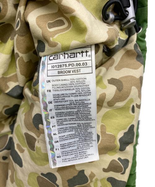 CarHartt（カーハート）CarHartt (カーハート) BROOM VEST グリーン サイズ:Mの古着・服飾アイテム