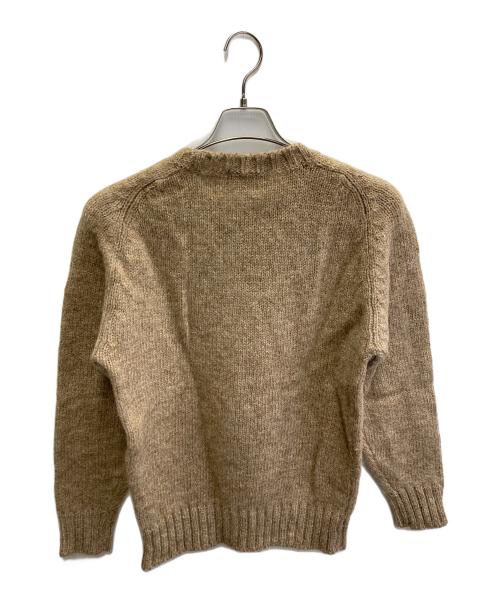 Eddie Bauer（エディーバウアー）Eddie Bauer (エディーバウアー) 90s ウールニット ベージュ サイズ:Mの古着・服飾アイテム