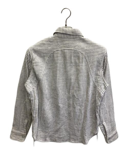 Pherrow's STORMYBLUE（フェローズ）Pherrow's STORMYBLUE (フェローズ) ハーフジップシャツ ブルー サイズ:Lの古着・服飾アイテム