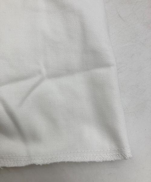 LOBO RIDERS'S（ロボライダース）LOBO RIDERS'S (ロボライダース) ウエスタンシャツ ホワイト×ブラウン サイズ:36 未使用品の古着・服飾アイテム