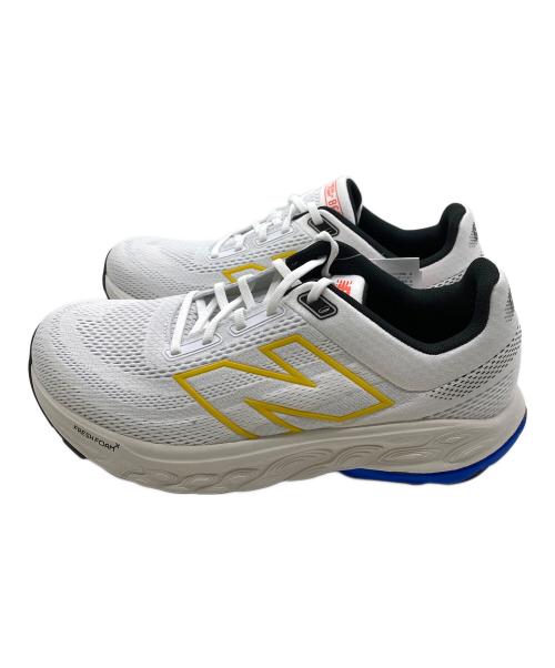 NEW BALANCE（ニューバランス）NEW BALANCE (ニューバランス) スニーカー ホワイト サイズ:28ｃｍ 未使用品の古着・服飾アイテム