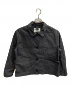 MHLエムエイチエル）の古着「リネンコットンジャケット」｜ブラック
