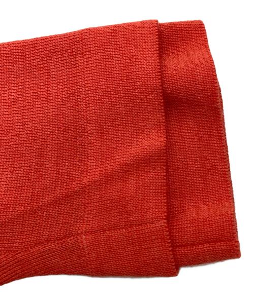 Aquascutum（アクアスキュータム）Aquascutum (アクアスキュータム) シルク混アンサンブルカーディガン オレンジ サイズ:10の古着・服飾アイテム