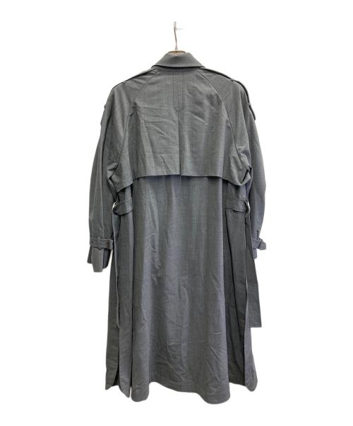 JOSE MOON（ジョゼムーン）jose moon (ジョゼムーン) COMFORTABLE TRENCH COAT グレー サイズ:FREEの古着・服飾アイテム