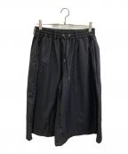 NOT CONVENTIONALノットコンベンショナル）の古着「イージーワイドパンツ」｜ブラック