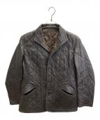 TAKEO KIKUCHIタケオキクチ）の古着「シープレザーキルティングコート」｜ブラウン