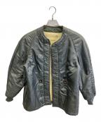 U.S.AIR FORCEユーエスエアフォース）の古着「ライナージャケット」｜カーキ