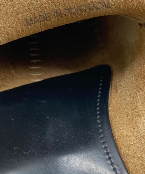 PRADA（プラダ）PRADA (プラダ) ラバーロゴローファー ブラック サイズ:6 1/2の古着・服飾アイテム