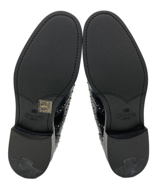 Church’s（チャーチ）Church’s (チャーチ) Burwood Met スタッズウィングチップシューズ ブラック サイズ:36 1/2の古着・服飾アイテム