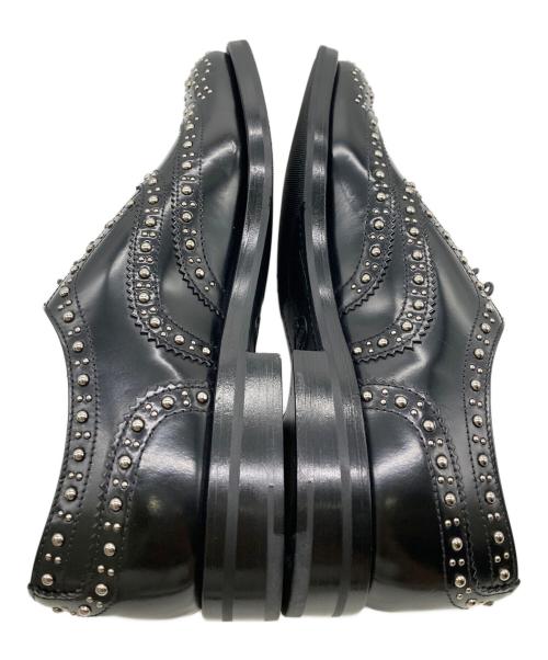 Church’s（チャーチ）Church’s (チャーチ) Burwood Met スタッズウィングチップシューズ ブラック サイズ:36 1/2の古着・服飾アイテム