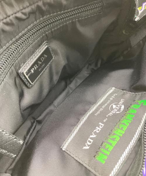 PRADA（プラダ）PRADA (プラダ) UNIVERSAL STUDIOS (ユニバーサル・スタジオ) Frankenstein ウエストバッグ ブラックの古着・服飾アイテム