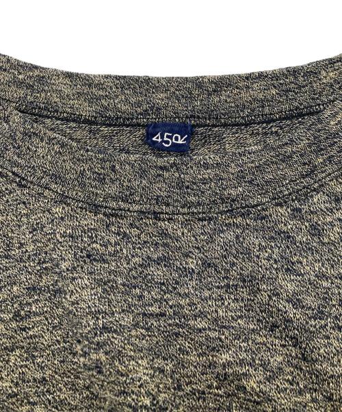 45R（フォーティファイブ・アール）45R (フォーティファイブ・アール) ギマKNIT T-SHIRT ブラウン サイズ:2の古着・服飾アイテム