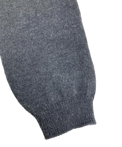 45R（フォーティファイブ・アール）45R (フォーティファイブ・アール) パールボタンカーディガン グレー サイズ:2の古着・服飾アイテム