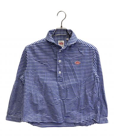中古・古着通販】DANTON (ダントン) ギンガムチェックシャツ ブルー