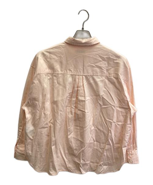 SHIPS（シップス）SHIPS (シップス) ピンオックス刺繍シャツ オレンジ サイズ:38の古着・服飾アイテム