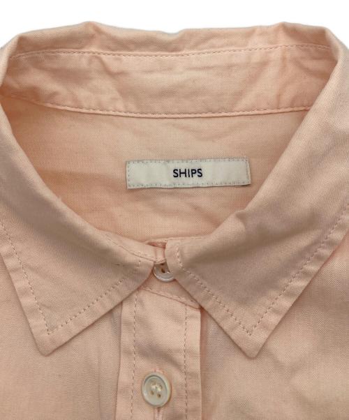 SHIPS（シップス）SHIPS (シップス) ピンオックス刺繍シャツ オレンジ サイズ:38の古着・服飾アイテム
