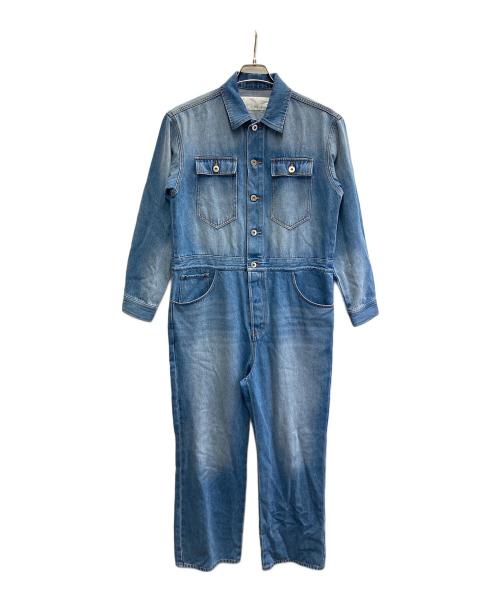 Whim Gazette（ウィムガゼット）Whim Gazette (ウィムガゼット) デニムジャンプスーツ インディゴ サイズ:Freeの古着・服飾アイテム