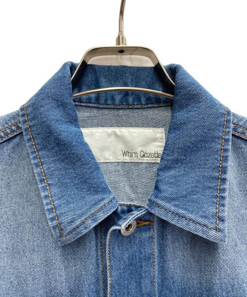 Whim Gazette（ウィムガゼット）Whim Gazette (ウィムガゼット) デニムジャンプスーツ インディゴ サイズ:Freeの古着・服飾アイテム