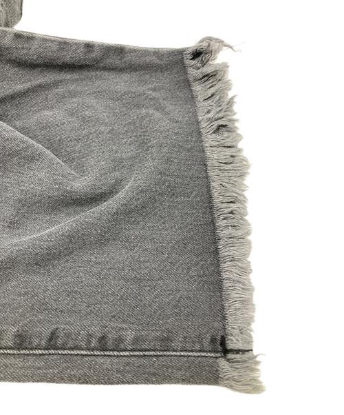 Whim Gazette（ウィムガゼット）Whim Gazette (ウィムガゼット) ラインカーブDENIM ブラック サイズ:38の古着・服飾アイテム