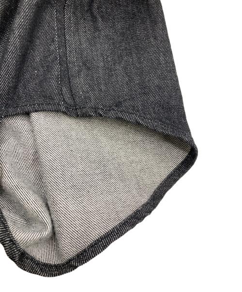 PUBLIC TOKYO（パブリックトウキョウ）PUBLIC TOKYO (パブリックトウキョウ) ショートデニムオーバーサイズブルゾン ブラック サイズ:FREEの古着・服飾アイテム