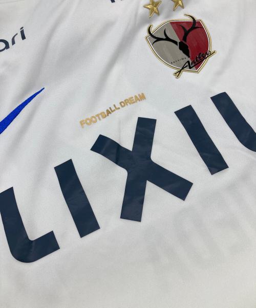 NIKE（ナイキ）NIKE (ナイキ) 鹿島アントラーズ ユニフォーム ホワイト サイズ:3XLの古着・服飾アイテム
