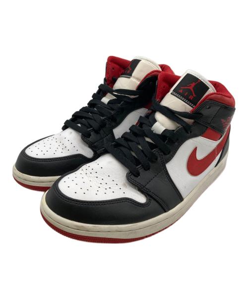 NIKE（ナイキ）NIKE (ナイキ) Air Jordan 1 Mid レッド サイズ:27.5の古着・服飾アイテム