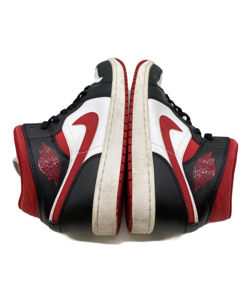 NIKE（ナイキ）NIKE (ナイキ) Air Jordan 1 Mid レッド サイズ:27.5の古着・服飾アイテム