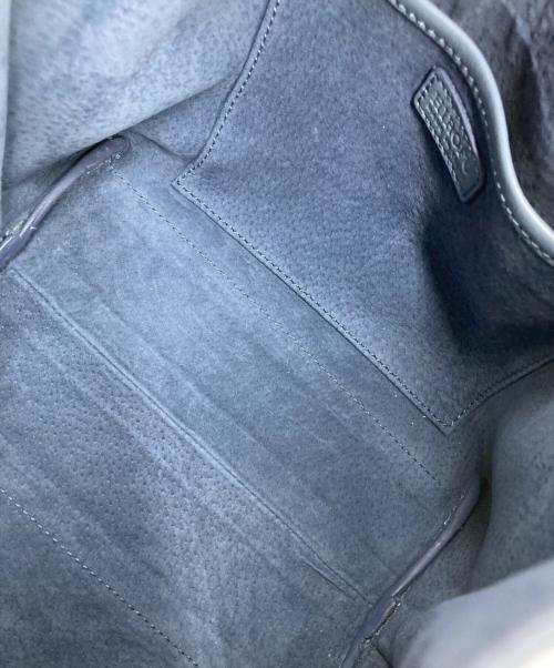 HIROFU（ヒロフ）HIROFU (ヒロフ) オレッキーノハンドバッグ ブルーの古着・服飾アイテム