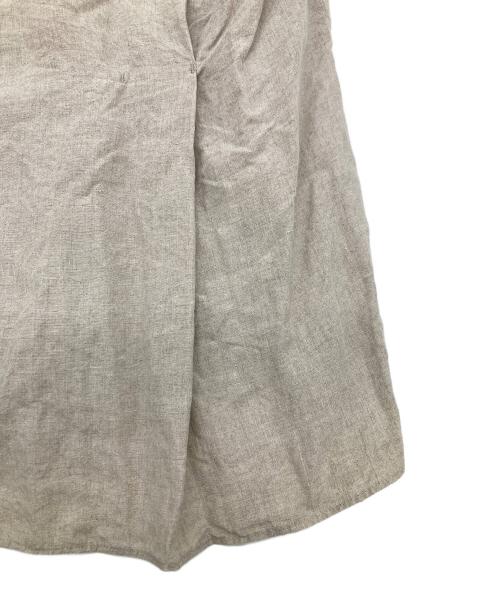 Plage（プラージュ）Plage (プラージュ) セーラーカラーリネンブラウス ベージュ サイズ:不明の古着・服飾アイテム