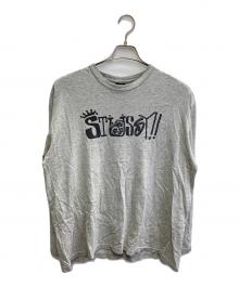 stussy（ステューシー）の古着「00ｓロングスリーブカットソー」｜グレー