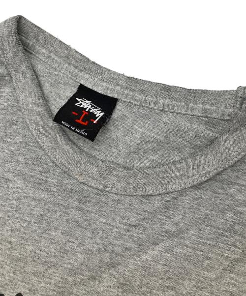 stussy（ステューシー）stussy (ステューシー) 00ｓロングスリーブカットソー グレー サイズ:Lの古着・服飾アイテム