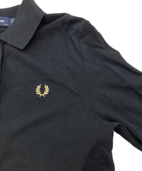 FRED PERRY（フレッドペリー）FRED PERRY (フレッドペリー) Tartan Panel Pique Dress ブラック サイズ:10の古着・服飾アイテム
