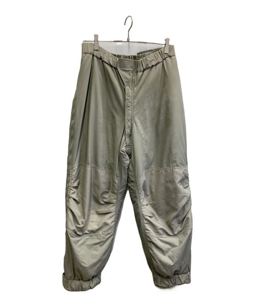 US ARMY（ユーエスアーミー）US ARMY (ユーエスアーミー) EXTREME COLD WEATHER TROUSERS【GENⅢ】 グレー サイズ:Mの古着・服飾アイテム