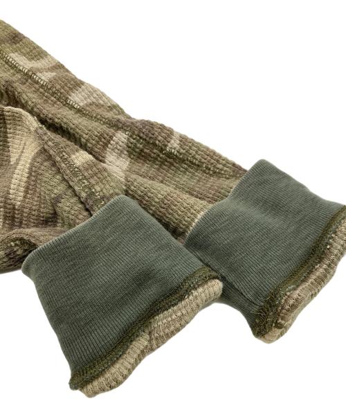 RRL（ダブルアールエル）RRL (ダブルアールエル) カモ柄サーマルカットソー カーキ サイズ:XSの古着・服飾アイテム