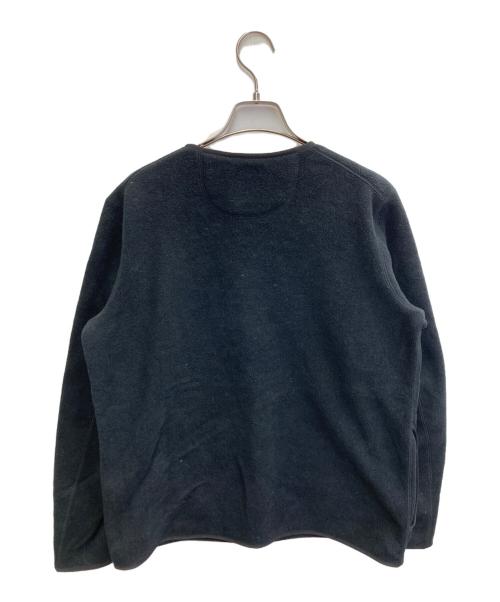 DANTON（ダントン）DANTON (ダントン) プルオーバー クルーネック セーター ブラック サイズ:38の古着・服飾アイテム