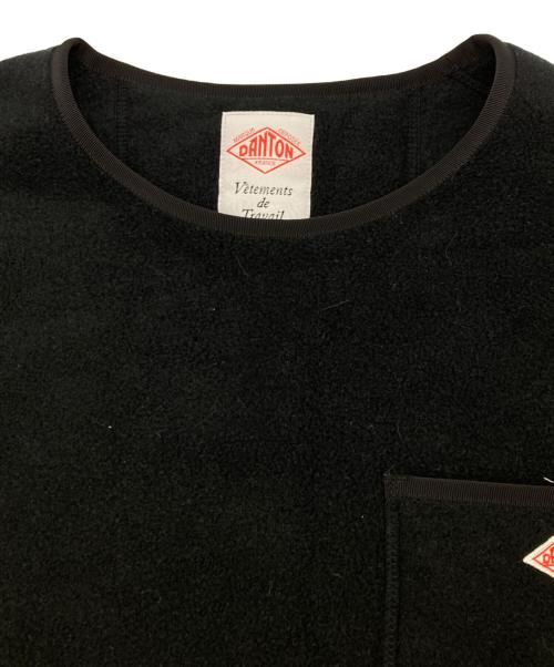 DANTON（ダントン）DANTON (ダントン) プルオーバー クルーネック セーター ブラック サイズ:38の古着・服飾アイテム