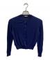 MIU MIU（ミュウミュウ）の古着「ハートモチーフカーディガン」｜ネイビー