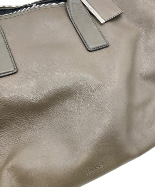 BOSS HUGO BOSS（ボス ヒューゴボス）BOSS HUGO BOSS (ボス ヒューゴボス) ボストンバッグ ブラウンの古着・服飾アイテム