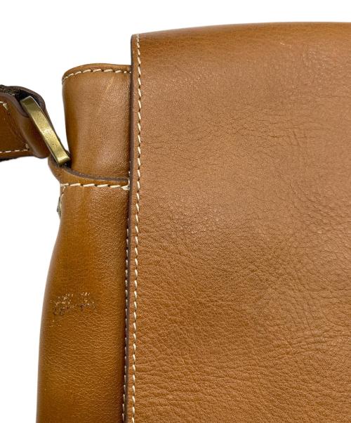 MULBERRY（マルベリー）MULBERRY (マルベリー) フラップショルダーバッグ ブラウンの古着・服飾アイテム